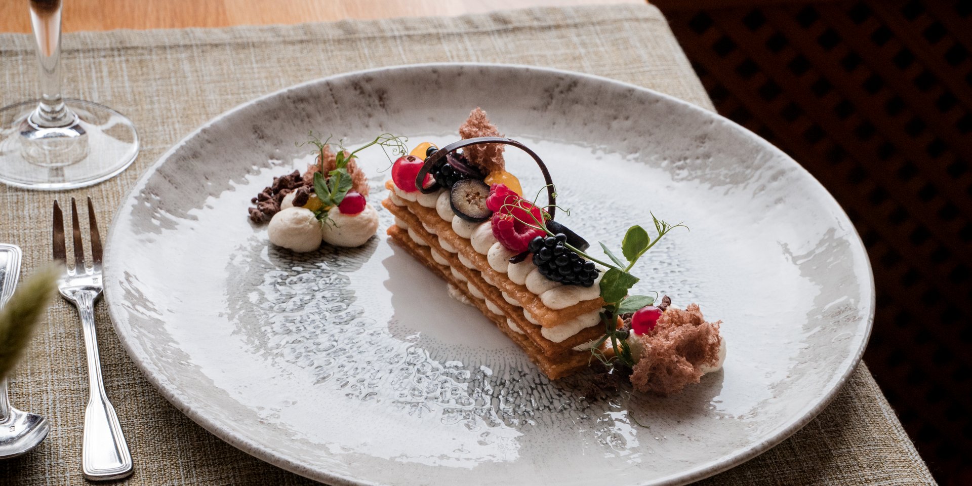 Dessert im Vier Jahreszeiten am Schluchsee