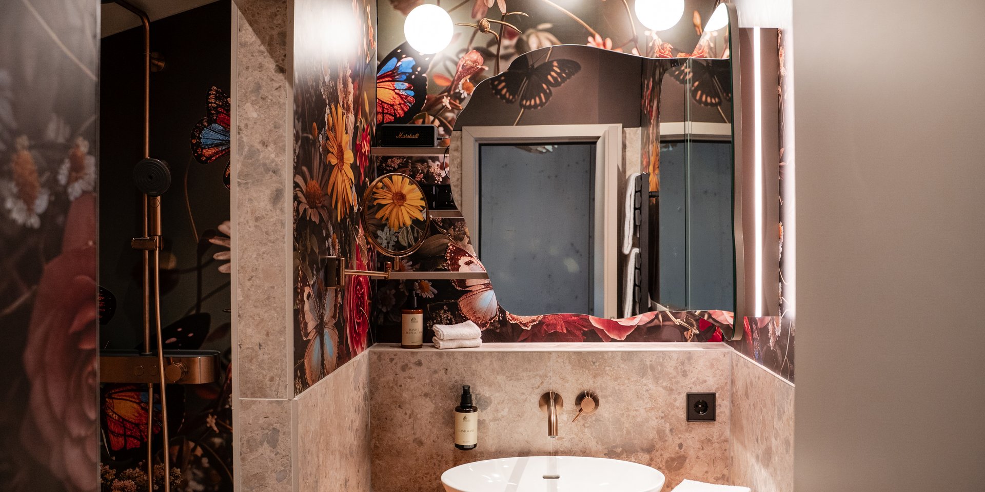 Badezimmer  in der Schwarzwald-Familiensuite | Vier Jahreszeiten Schluchsee
