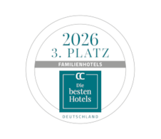 3. Platz Familienhotels bei Die Besten Hotels 2026