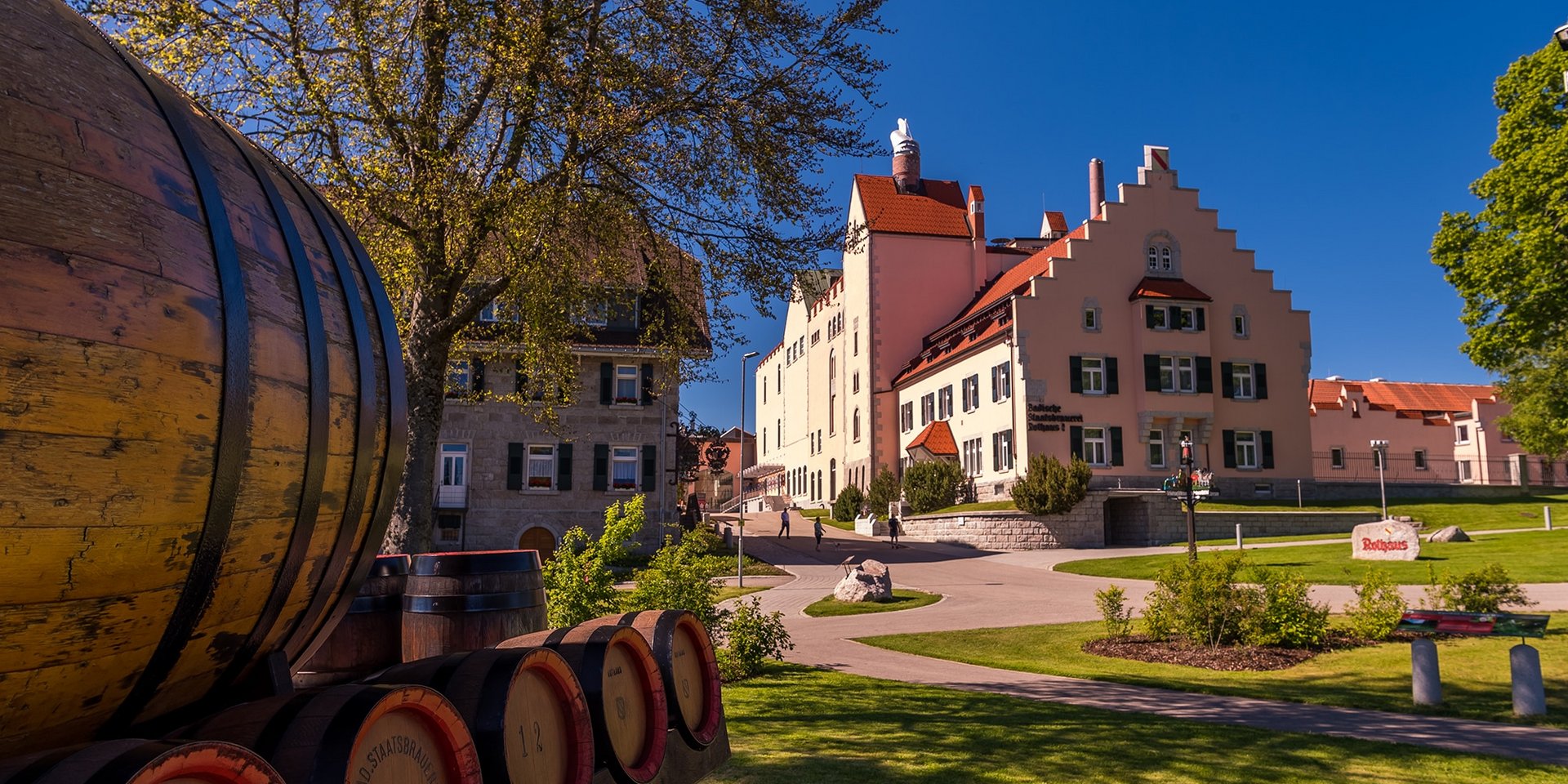 Die historische Brauerei Rothaus im Schwarzwald – Ein beliebtes Ziel für Exkursionen.
