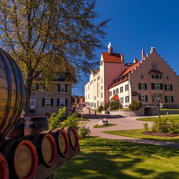 Die historische Brauerei Rothaus im Schwarzwald – Ein beliebtes Ziel für Exkursionen.