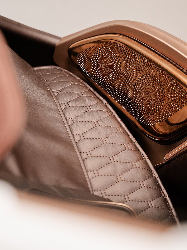Detailaufnahme vom Massagechair