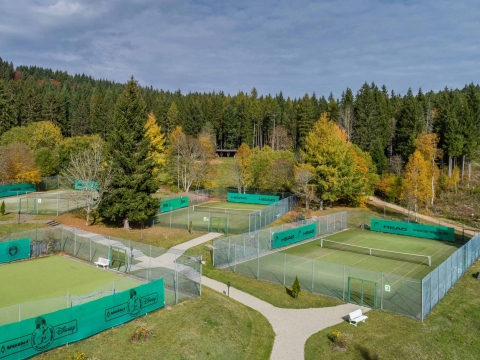 Tennis-Außenplätze im Vier Jahreszeiten am Schluchsee
